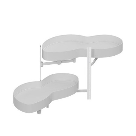 デ*こ様 ino la design キャンバーシム TYPE-HP Kampinis mechanizmas Oval Unique Corner, 450, kairė,baltas | UAB