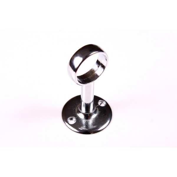 D25 tube bracket, adjustable, intermediate