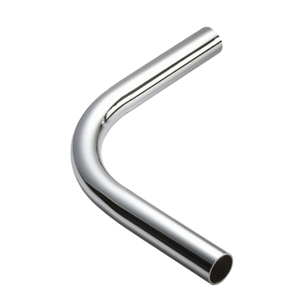 Tube d25 angle 90, 200x200, chrome